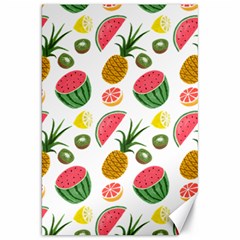 Fruits Pattern Canvas 20  X 30  