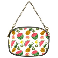 Fruits Pattern Chain Purses (two Sides)  by Nexatart