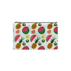 Fruits Pattern Cosmetic Bag (small)  by Nexatart