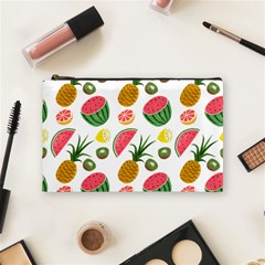 Fruits Pattern Cosmetic Bag (medium)  by Nexatart