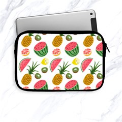 Fruits Pattern Apple Ipad Mini Zipper Cases by Nexatart