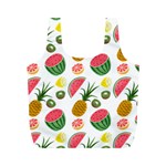 Fruits Pattern Full Print Recycle Bags (M)  Front