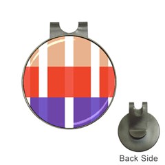 Compound Grid Hat Clips With Golf Markers