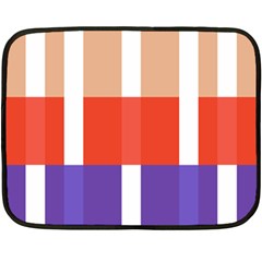 Compound Grid Fleece Blanket (mini) by Nexatart