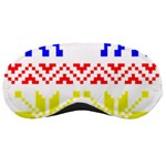 Jacquard With Elks Sleeping Masks Front