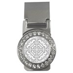 Mosaic Pattern Cyberscooty Museum Pattern Money Clips (CZ)  Front