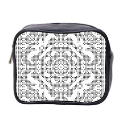 Mosaic Pattern Cyberscooty Museum Pattern Mini Toiletries Bag 2-side by Nexatart