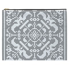 Mosaic Pattern Cyberscooty Museum Pattern Cosmetic Bag (xxxl)  by Nexatart