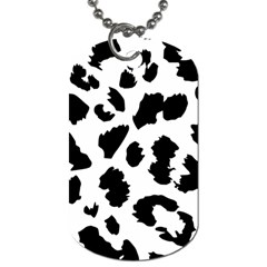 Leopard Skin Dog Tag (one Side) by Nexatart