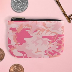 Pink Camo Print Mini Coin Purses by Nexatart