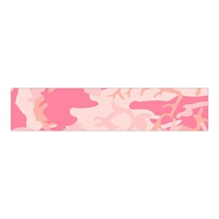 Pink Camo Print Velvet Scrunchie