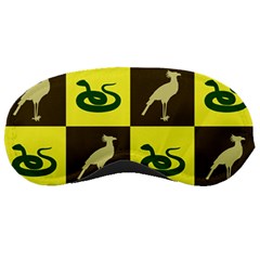 Bird And Snake Pattern Sleeping Masks by Nexatart