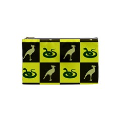 Bird And Snake Pattern Cosmetic Bag (small)  by Nexatart