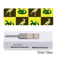 Bird And Snake Pattern Memory Card Reader (stick)  by Nexatart