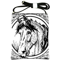 Framed Horse Shoulder Sling Bags by Nexatart