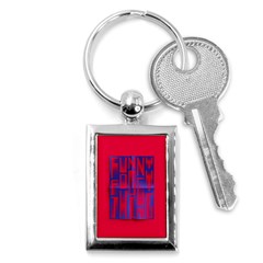 Funny Foggy Thing Key Chains (Rectangle) 