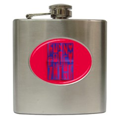 Funny Foggy Thing Hip Flask (6 Oz) by Nexatart