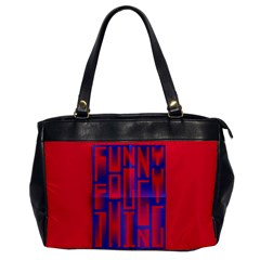 Funny Foggy Thing Office Handbags