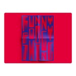 Funny Foggy Thing Double Sided Flano Blanket (Mini)  35 x27  Blanket Front