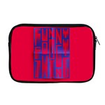 Funny Foggy Thing Apple MacBook Pro 17  Zipper Case Front