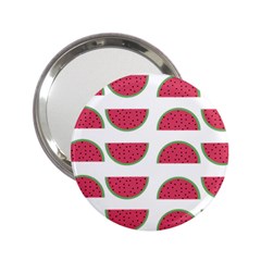 Watermelon Pattern 2 25  Handbag Mirrors by Nexatart