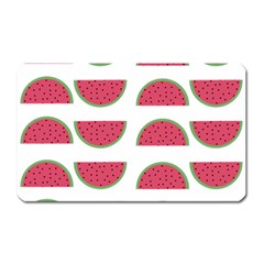 Watermelon Pattern Magnet (rectangular) by Nexatart