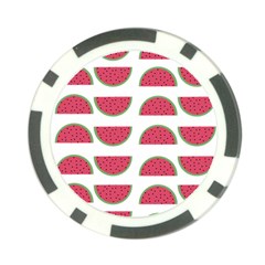 Watermelon Pattern Poker Chip Card Guard by Nexatart