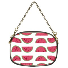 Watermelon Pattern Chain Purses (one Side)  by Nexatart