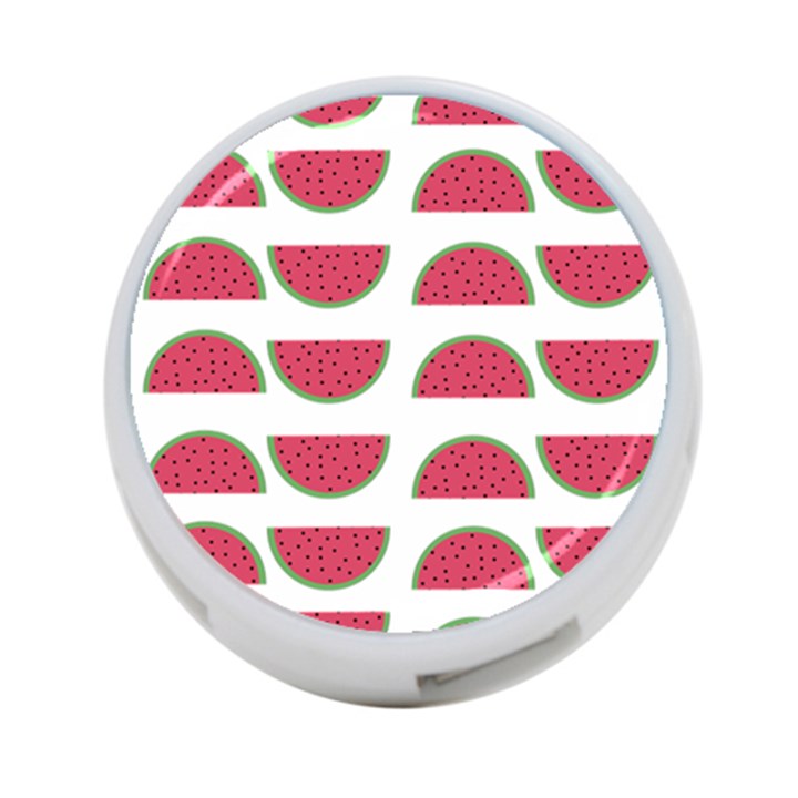 Watermelon Pattern 4-Port USB Hub (Two Sides) 