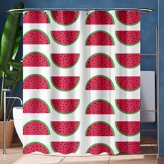 Watermelon Pattern Shower Curtain 60  X 72  (medium)  by Nexatart