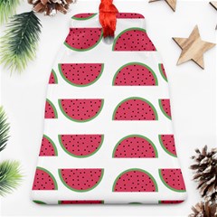 Watermelon Pattern Ornament (bell) by Nexatart