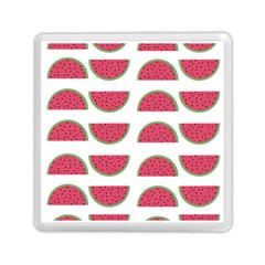 Watermelon Pattern Memory Card Reader (square)  by Nexatart