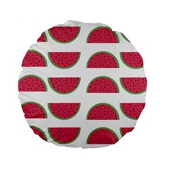 Watermelon Pattern Standard 15  Premium Round Cushions by Nexatart