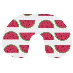 Watermelon Pattern Travel Neck Pillows by Nexatart