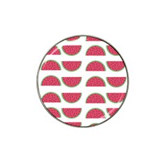 Watermelon Pattern Hat Clip Ball Marker by Nexatart