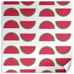 Watermelon Pattern Canvas 20  X 20   by Nexatart