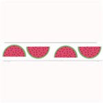 Watermelon Pattern Small Bar Mats 24 x4  Bar Mat