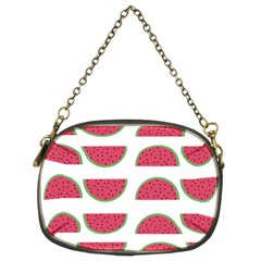 Watermelon Pattern Chain Purses (two Sides)  by Nexatart