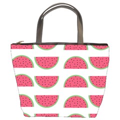 Watermelon Pattern Bucket Bags by Nexatart