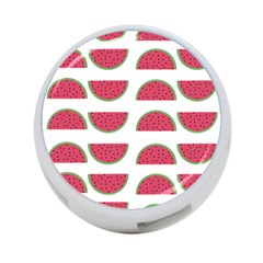 Watermelon Pattern 4-port Usb Hub (one Side) by Nexatart