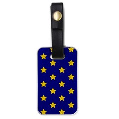 Star Pattern Luggage Tags (one Side)  by Nexatart