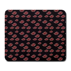 Cloud Red Brown Large Mousepads by Mariart