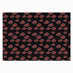 Cloud Red Brown Large Glasses Cloth