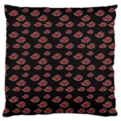 Cloud Red Brown Large Cushion Case (one Side) by Mariart