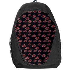 Cloud Red Brown Backpack Bag by Mariart