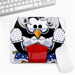 Grandma Penguin Large Mousepads by Nexatart