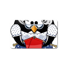 Grandma Penguin Magnet (name Card) by Nexatart