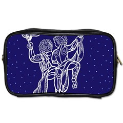 Gemini Zodiac Star Toiletries Bags by Mariart