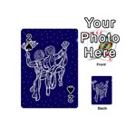 Gemini Zodiac Star Playing Cards 54 (Mini)  Front - Spade2