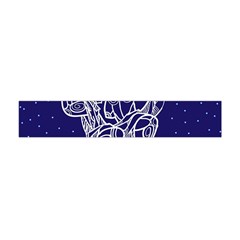 Gemini Zodiac Star Flano Scarf (mini)